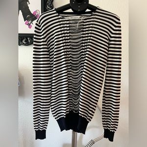 100% cotton Maison Margela cardigan never worn